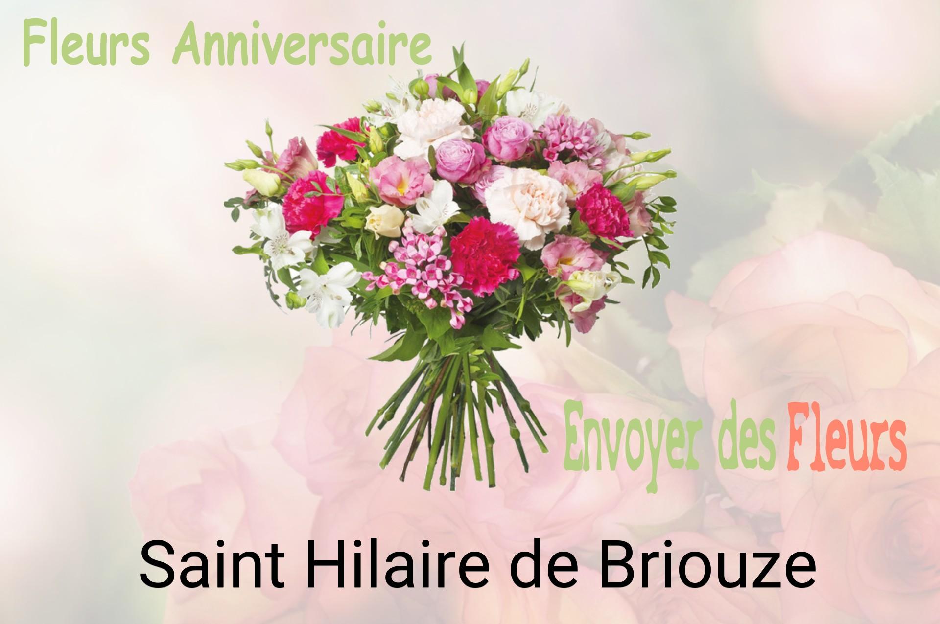 Bouquet de fleurs d’anniversaire livré à Saint-Hilaire-de-Briouze