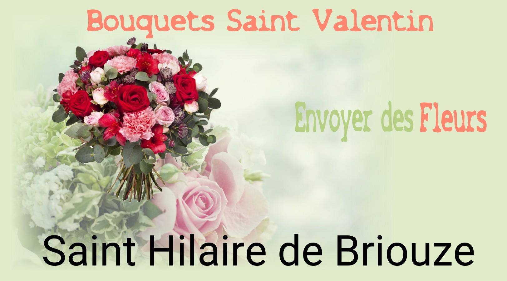 Roses de Saint-Valentin livrées à Saint-Hilaire-de-Briouze